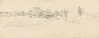 Nottingham Castle by Paul Sandby